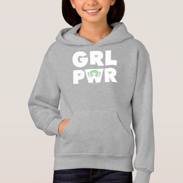 Buttertasse: Girl-Power Hoodie (Vorderseite)