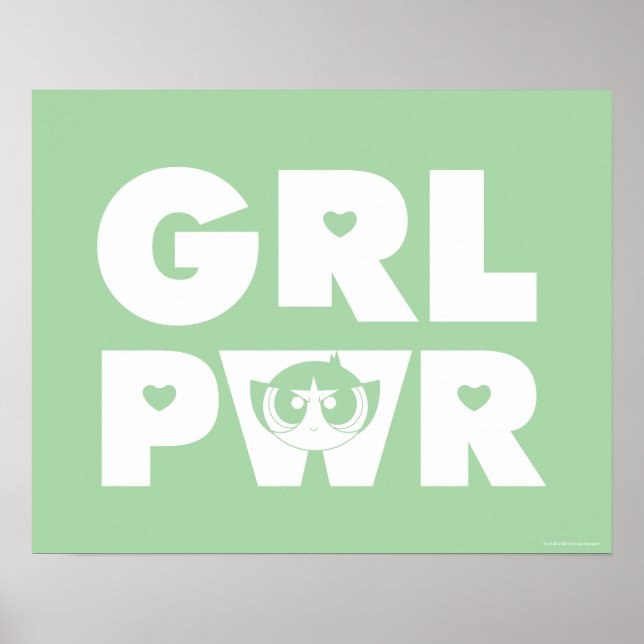 Buttertasse: Girl-Power Poster (Vorne)