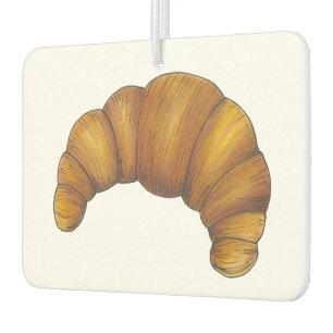 Buttery Croissant Crescent Französisch Frühstück K Autolufterfrischer