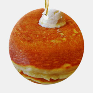Buttery Pancakes Funny Gag Weihnachten Keramik Ornament