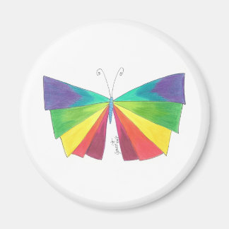 Butteryfly Regenbogen Magnet