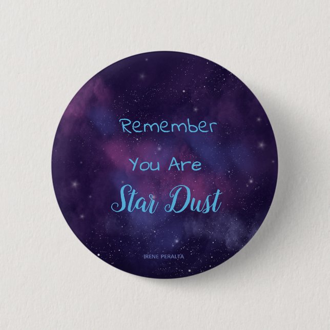 Butto You pflügt Stur dust Button (Vorderseite)