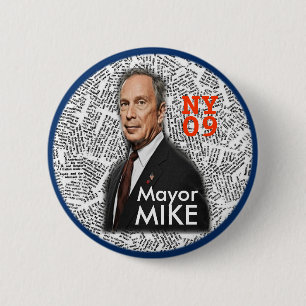 Button 2009 NY Bürgermeisters MIKE