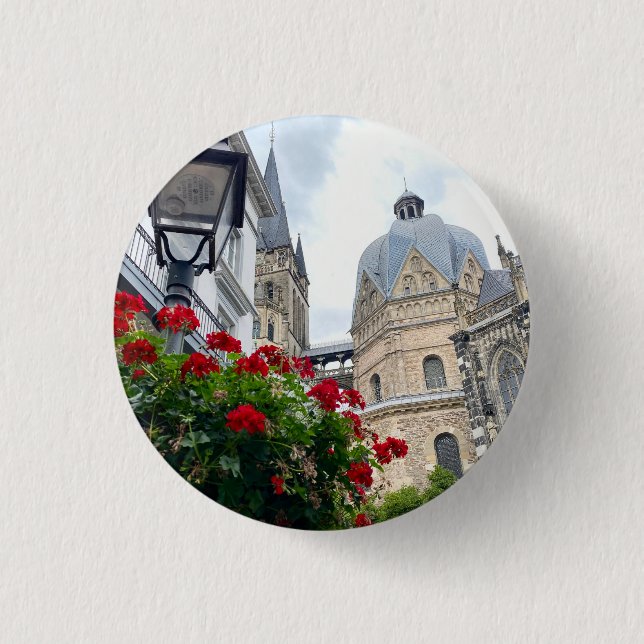 Button Aachen Dom (Vorderseite)