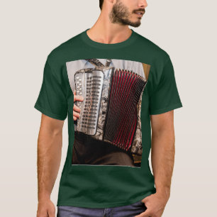 Button Accordion 2 Graphic  T-Shirt