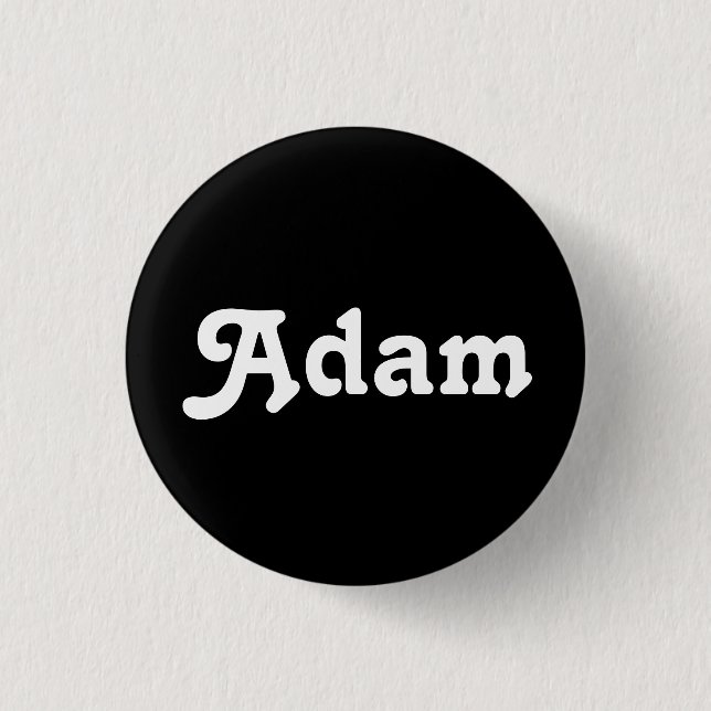 Button Adam (Vorderseite)