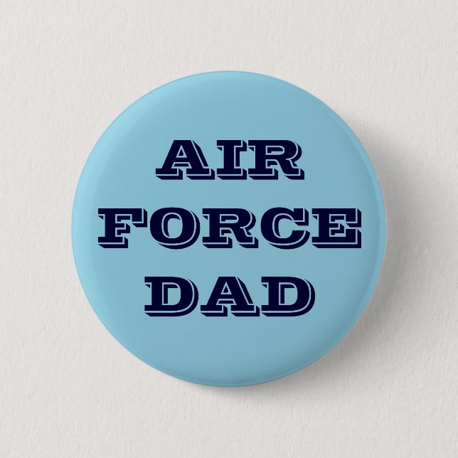 Button Air Force Vater (Vorderseite)