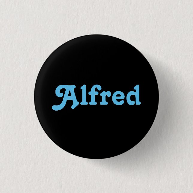 Button Alfred (Vorderseite)