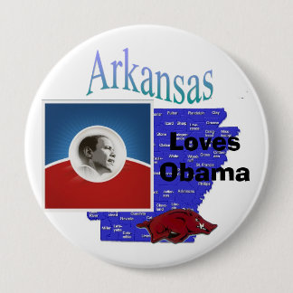 Button Arkansas Obama