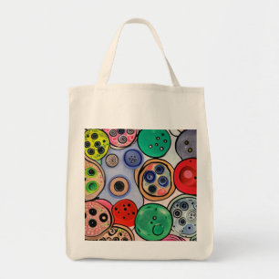 Button Art Tragetasche