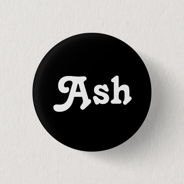 Button Ash (Vorderseite)