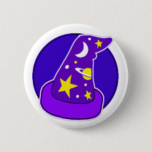 Button-Auf Abzeichen - Wizardry Button