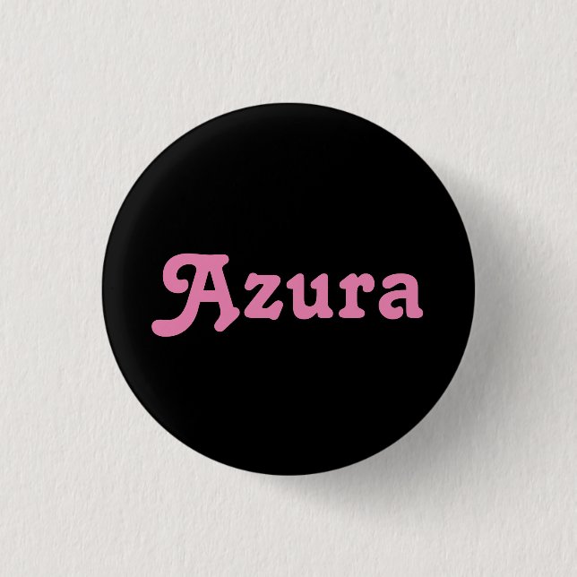 Button Azura (Vorderseite)
