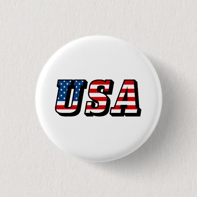 BUTTON-Back-Taste für USA-Flag Button (Vorderseite)