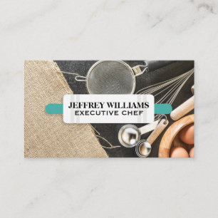 Button Backzutaten Visitenkarte