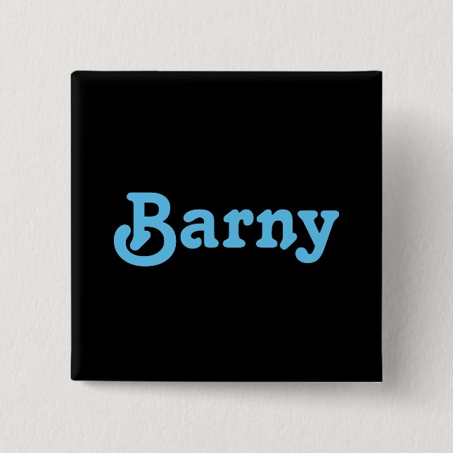 Button Barny (Vorderseite)