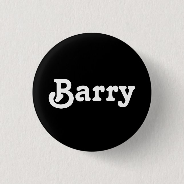 Button Barry (Vorderseite)