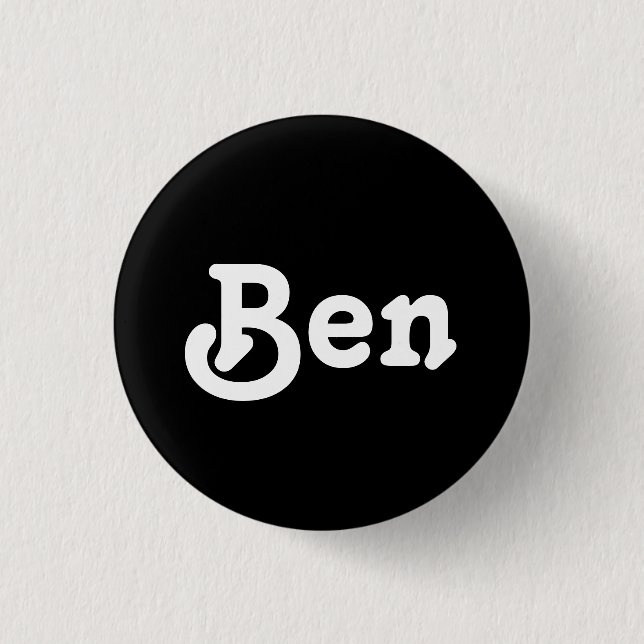 Button Ben (Vorderseite)