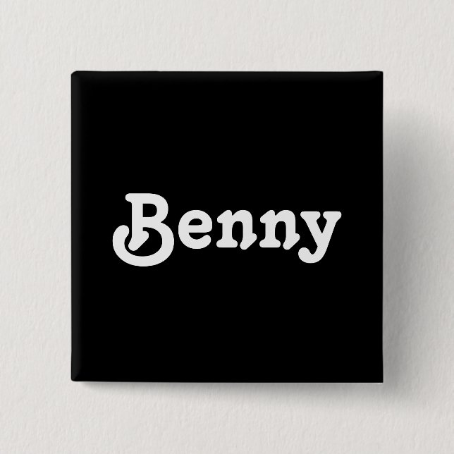 Button Benny (Vorderseite)