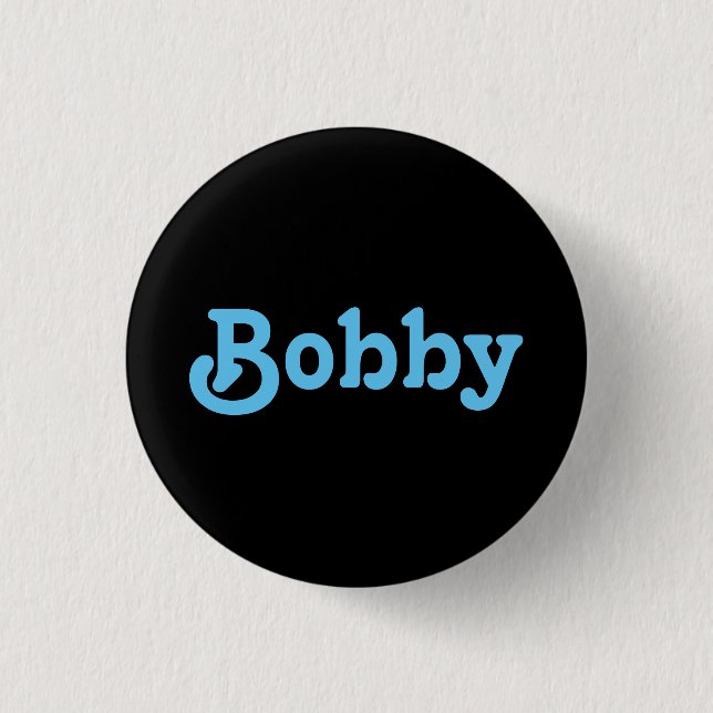 Button Bobby (Vorderseite)