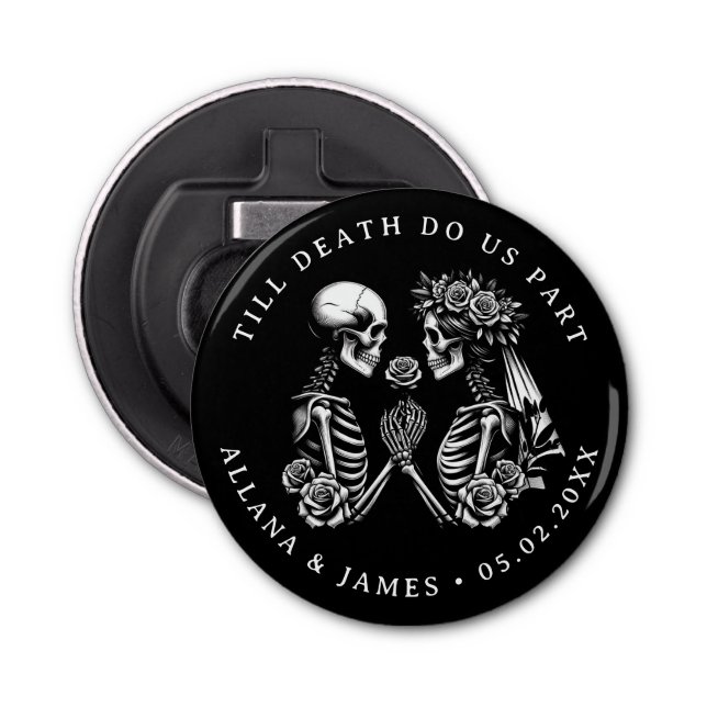 Button Bottle Opener Flaschenöffner (Vorderseite)