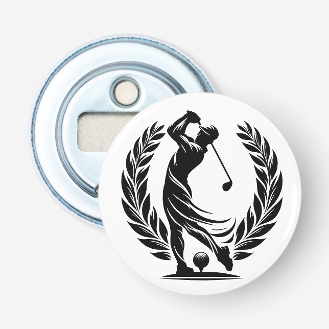Button Bottle Opener Flaschenöffner (Vorderseite)