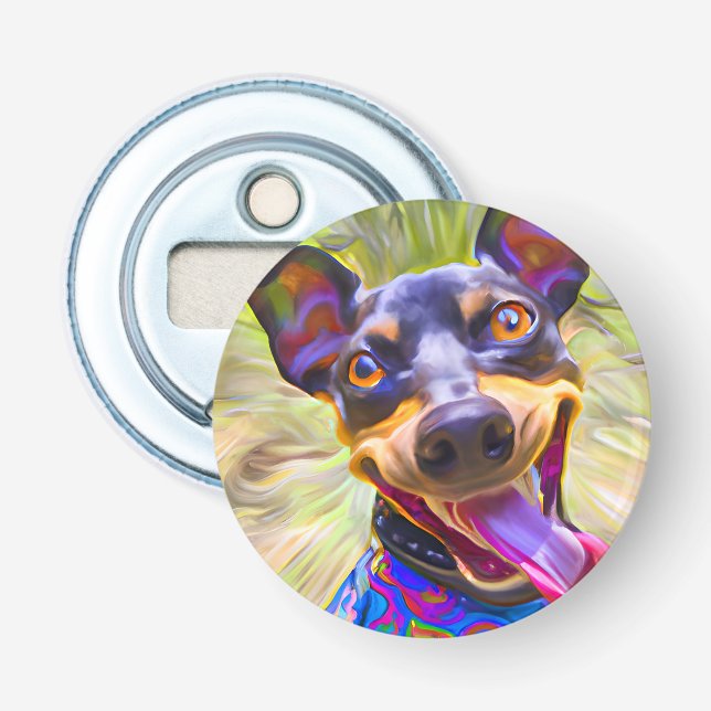 Button Bottle Opener Flaschenöffner (Vorderseite)