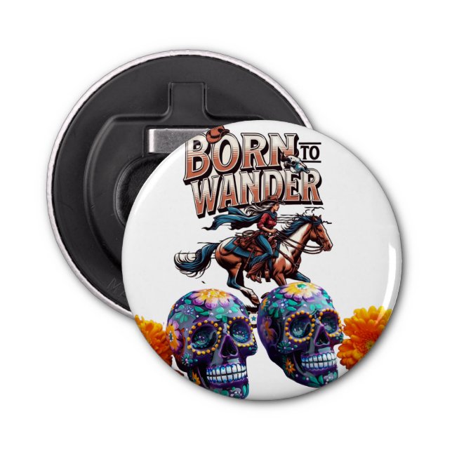 Button Bottle Opener Flaschenöffner (Vorderseite)