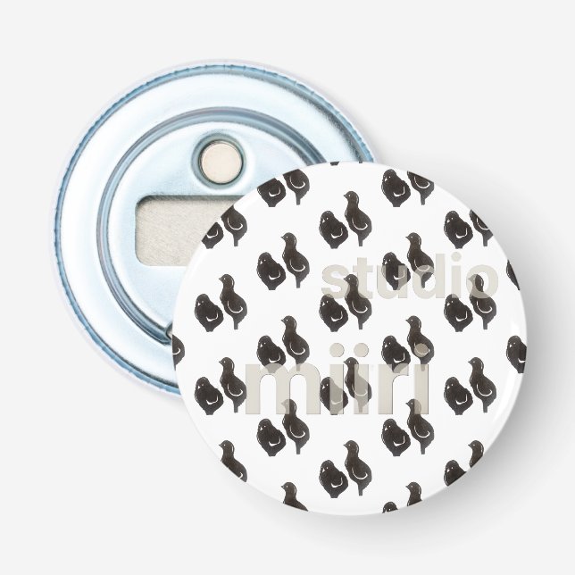 Button Bottle Opener Flaschenöffner (Vorderseite)