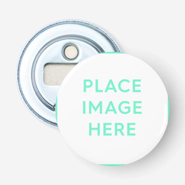 Button Bottle Opener - Souvenir Geschenkdesign Flaschenöffner (Vorderseite)