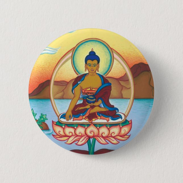 BUTTON Buddha (Vorderseite)