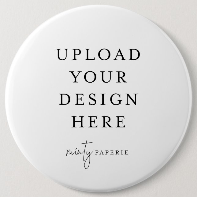 Button Button 6" - Extra Large (Vorderseite)