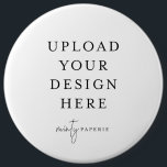 Button Button 6" - Extra Large<br><div class="desc">Passen Sie Ihr Button Button Design in Templett an. Nachdem Sie die Bearbeitung abgeschlossen haben,  laden Sie Ihre Datei im JPG-Format herunter (vergessen Sie nicht,  die Blindoption zu aktivieren). Laden Sie Ihr Design hier hoch,  indem Sie auf den blauen Button "Personalisieren" klicken.</div>