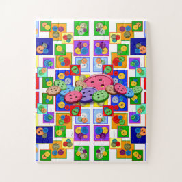 Button Collage Puzzle