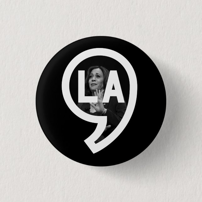 Button "Commala" (Vorderseite)