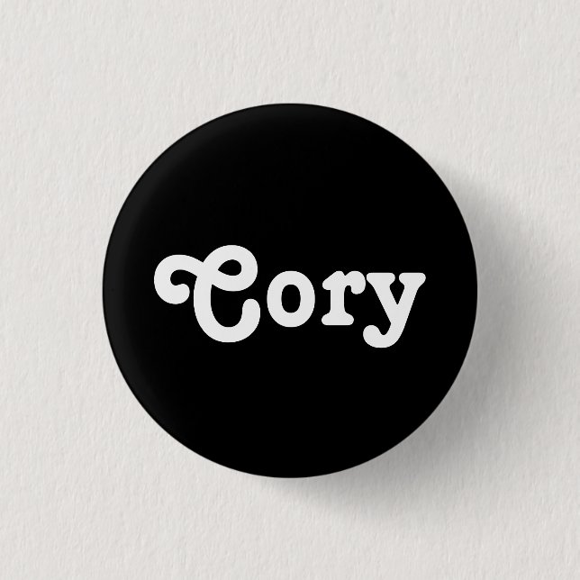 Button Cory (Vorderseite)