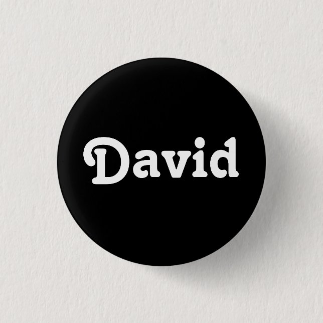 Button David (Vorderseite)