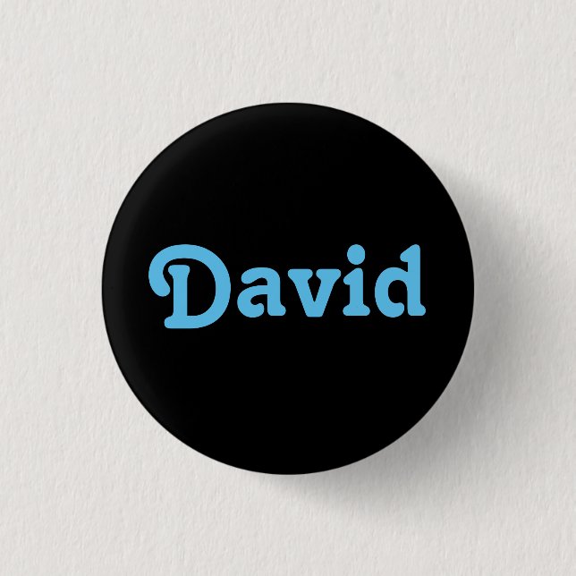 Button David (Vorderseite)
