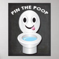 Button den Kack auf der Toilette Emoji Game