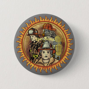Button der Feuerwehrbruderschaft