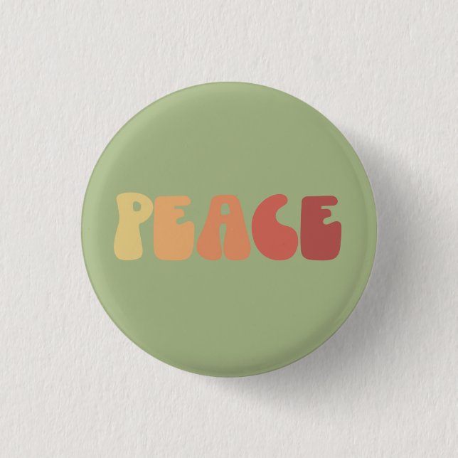 Button der Schaltfläche "Peace" (Vorderseite)