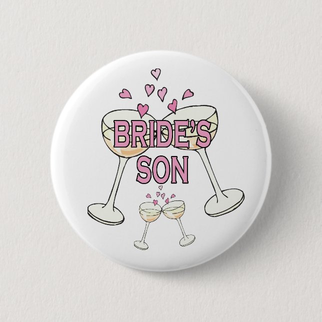 Button: Der Sohn der Braut Button (Vorderseite)