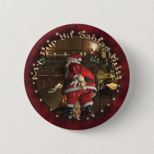 Button der Welpe auf