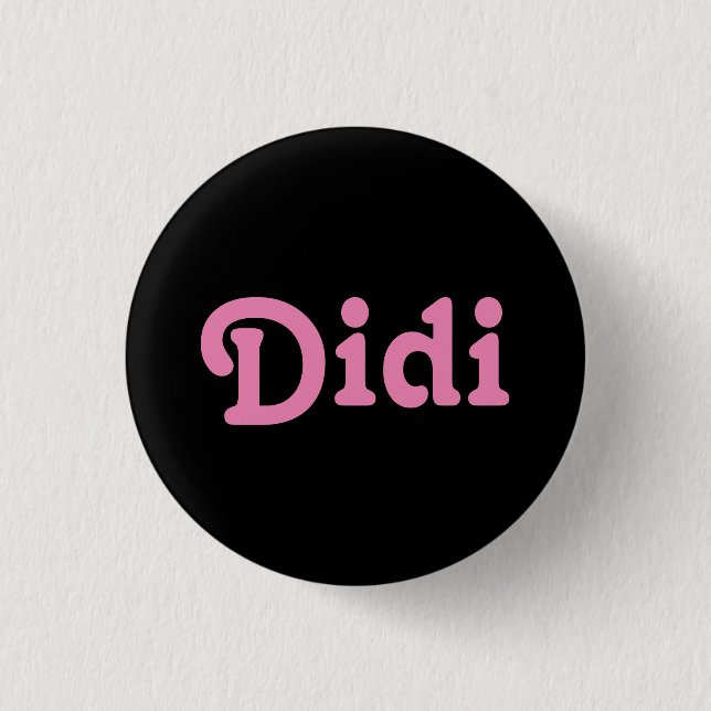 Button Didi (Vorderseite)