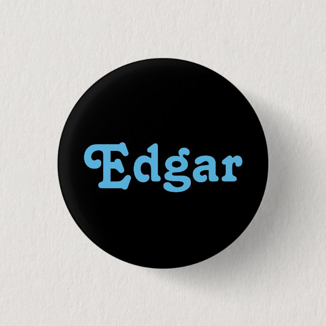 Button Edgar (Vorderseite)