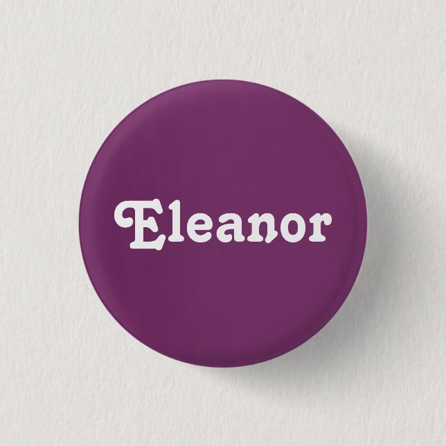 Button Eleanor (Vorderseite)