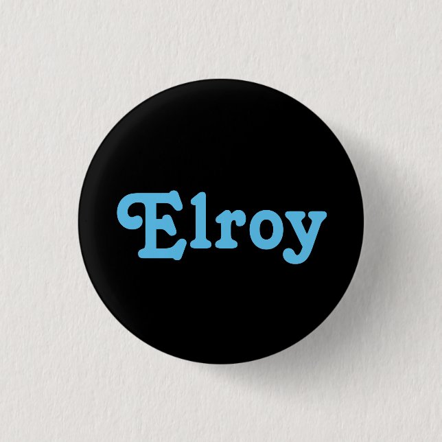 Button Elroy (Vorderseite)