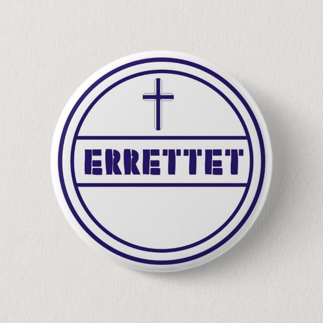 Button Errettet (Vorderseite)