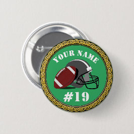 Button Football - Name und Nummer hinzufügen