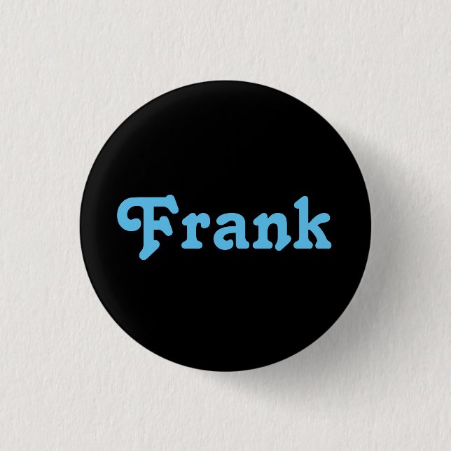 Button-Frank Button (Vorderseite)
